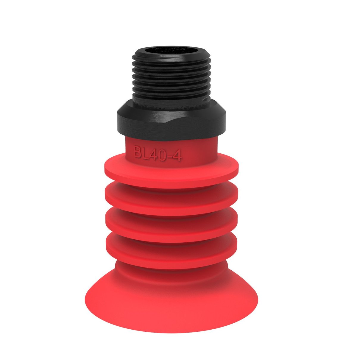 Suction cup BL40-4 Silicone, 3/8" NPT male