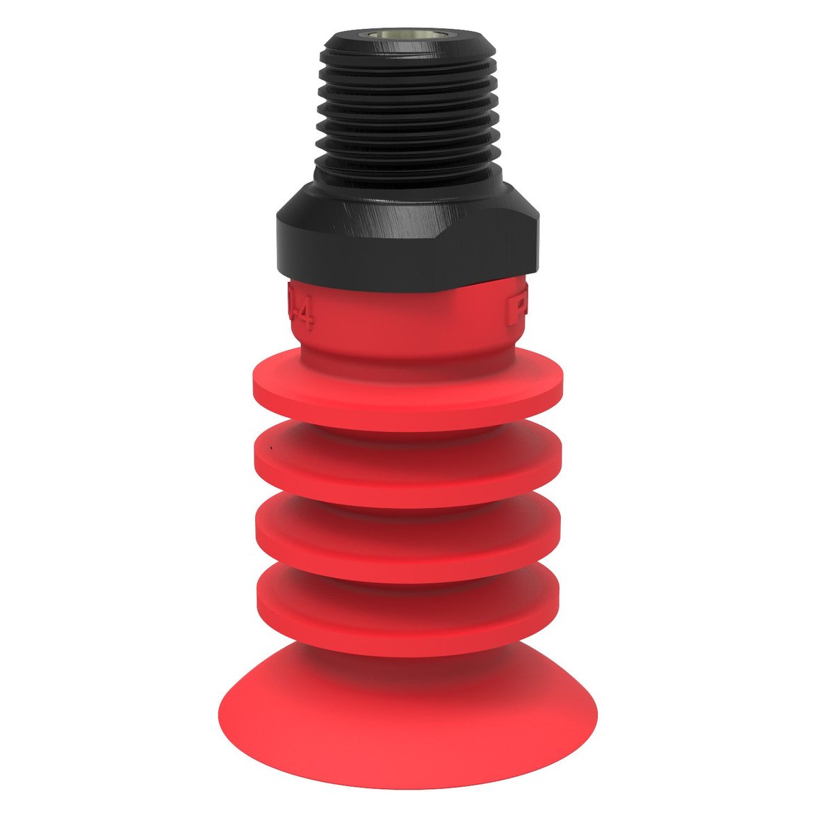 Suction cup BL30-4 Silicone, 1/4" NPT male - 1