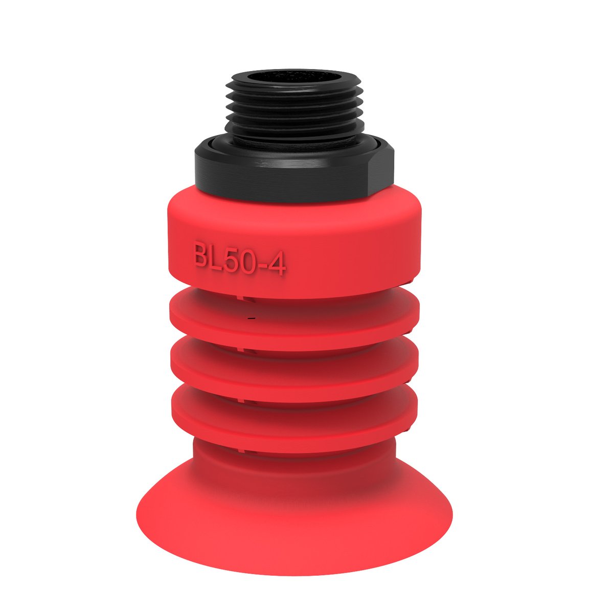 Suction cup BL50-4 Silicone, G1/2" male - 1