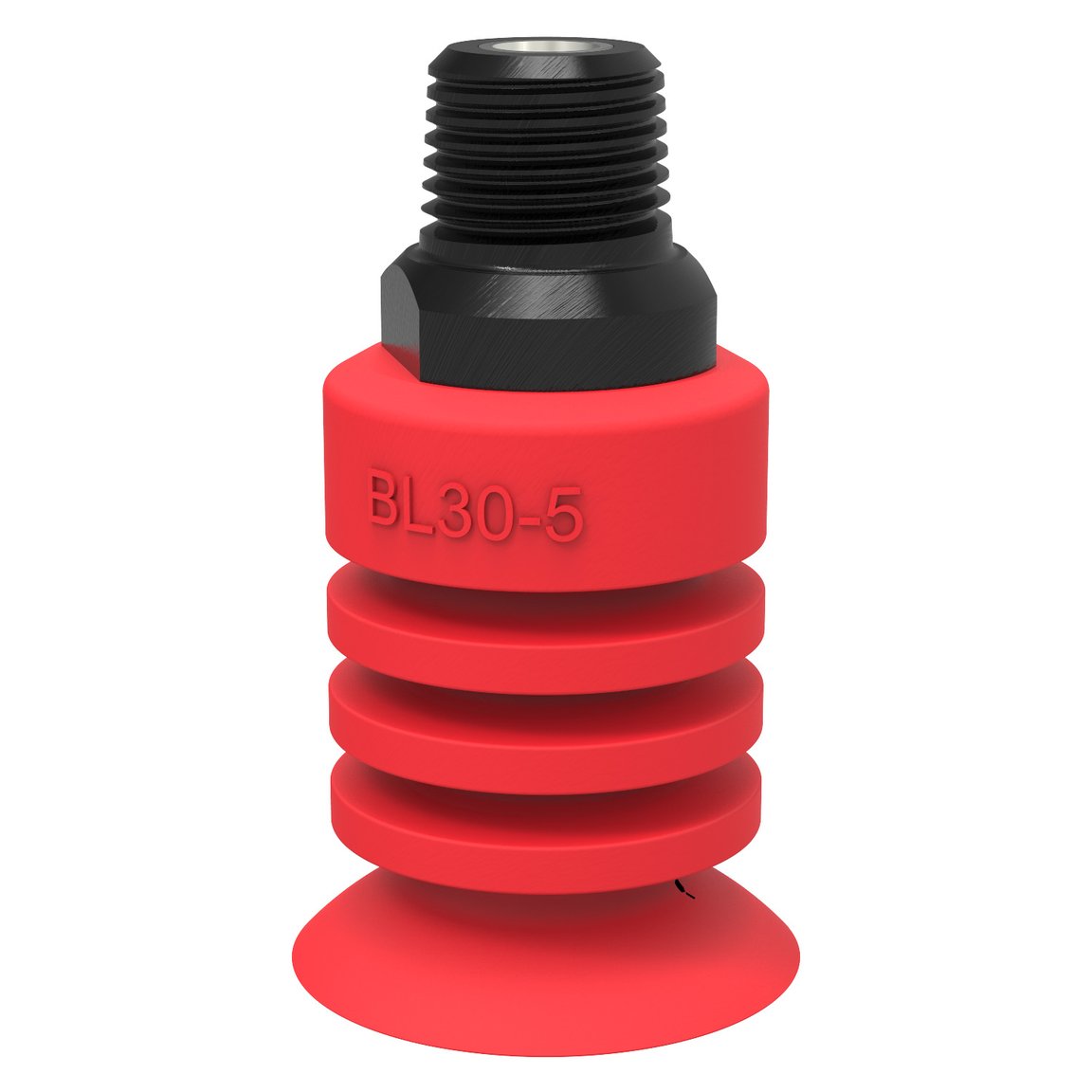 Suction cup BL30-5 Silicone, 1/4" NPT male - 1