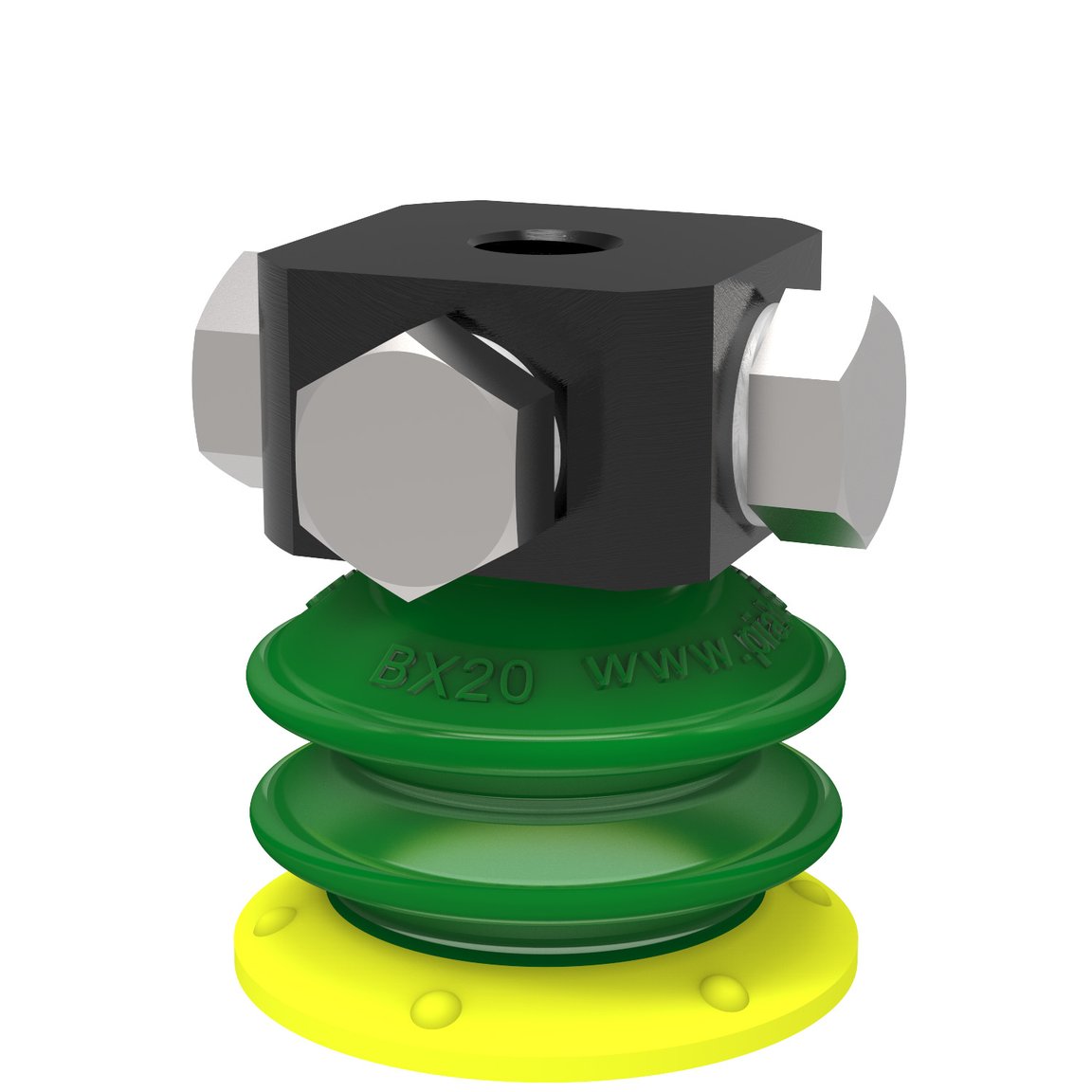 Suction cup BX20P Polyurethane 30/60, 5xM5 female - 1