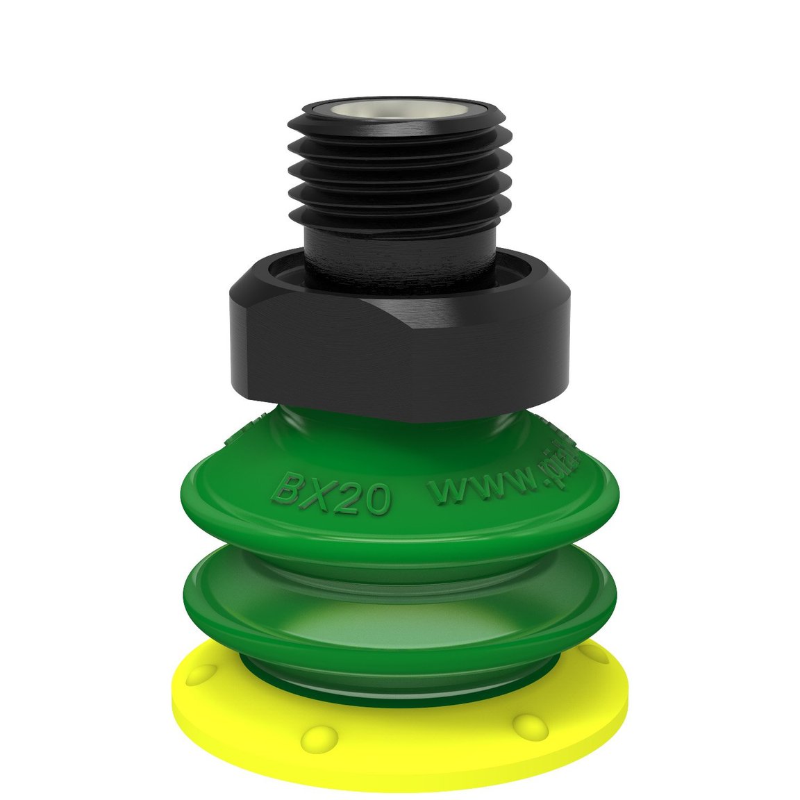 Suction cup BX20P Polyurethane 30/60, G1/8" male - 1