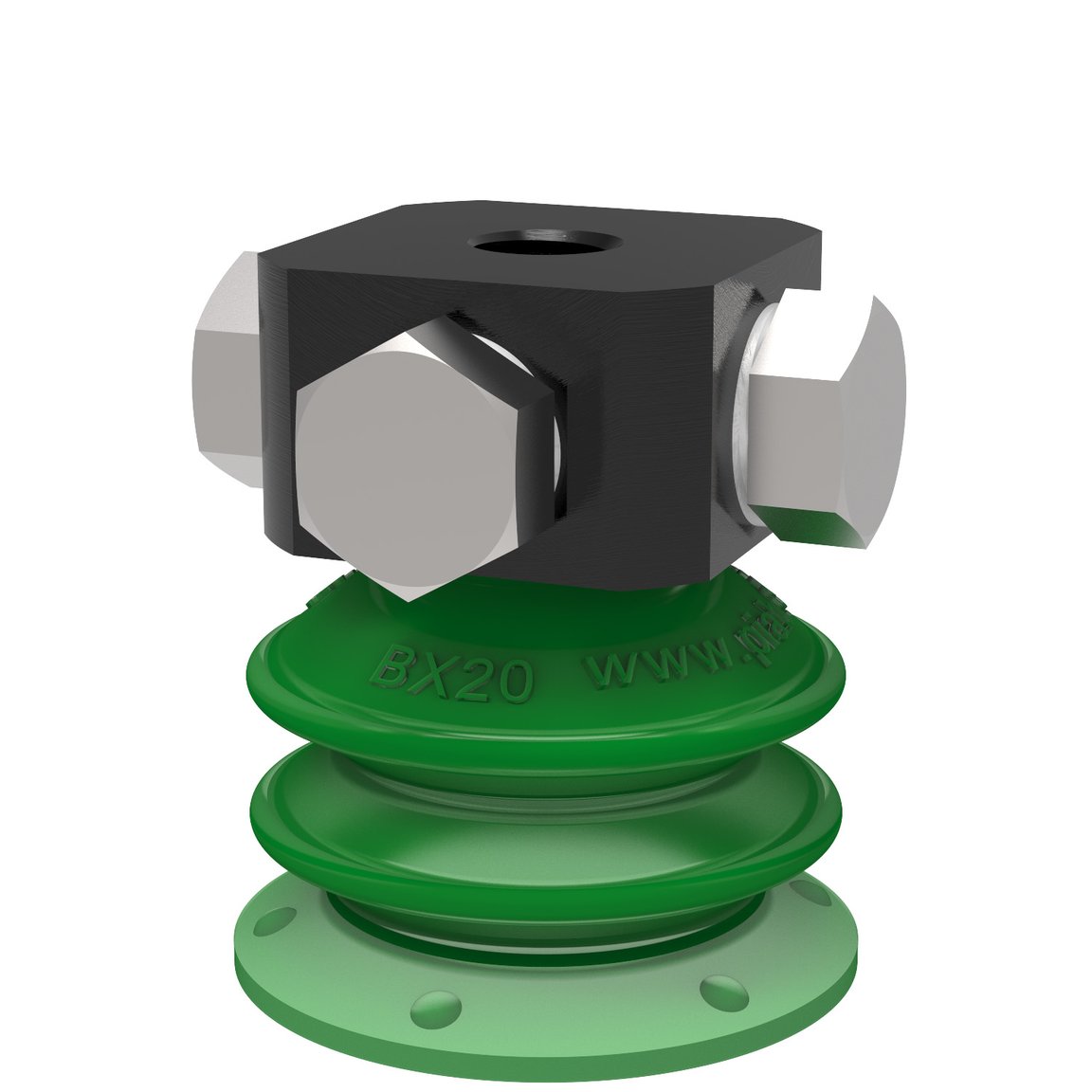 Suction cup BX20P Polyurethane 60, 5xM5 female - 1