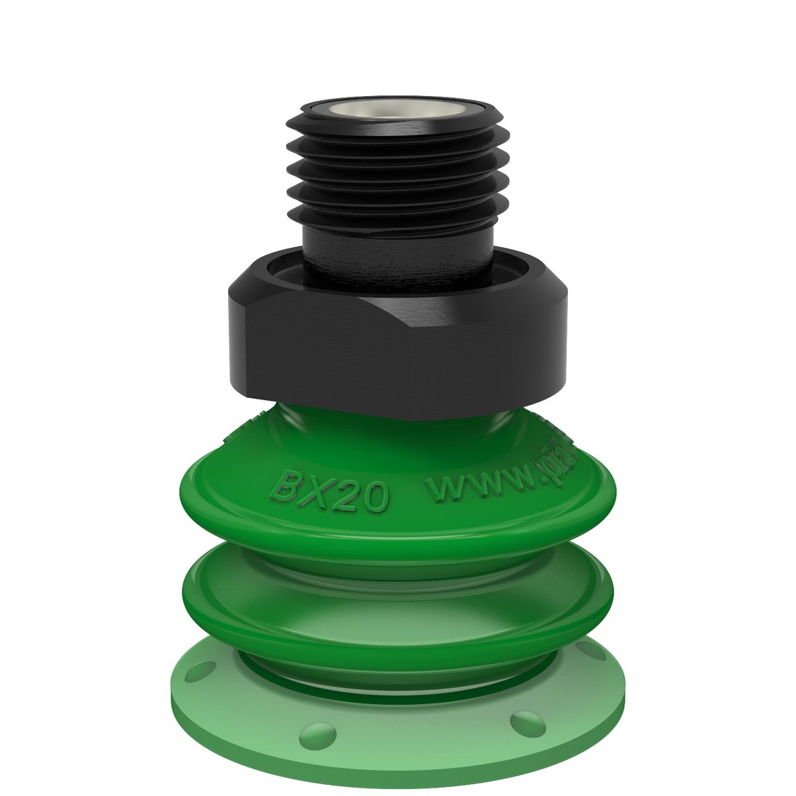 Suction cup BX20P Polyurethane 60, G1/8" male - 1