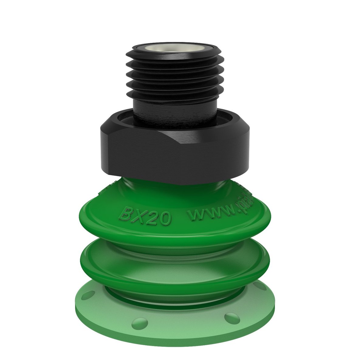 Suction cup BX20P Polyurethane 60, G1/8" male - 1