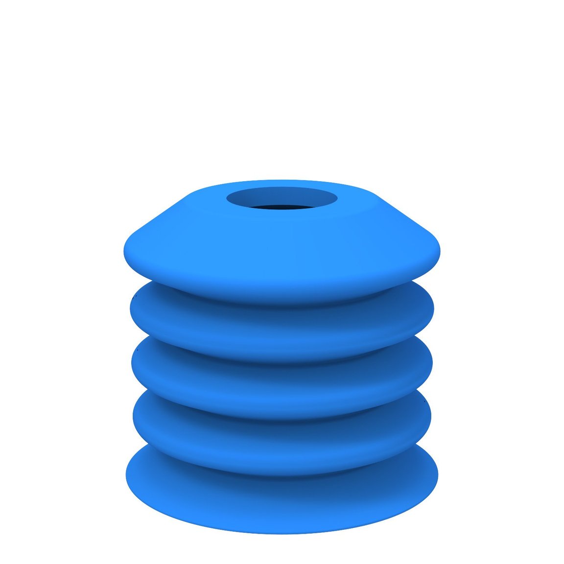 Suction cup B-BL40-2 FDA, detectable, blue - 1