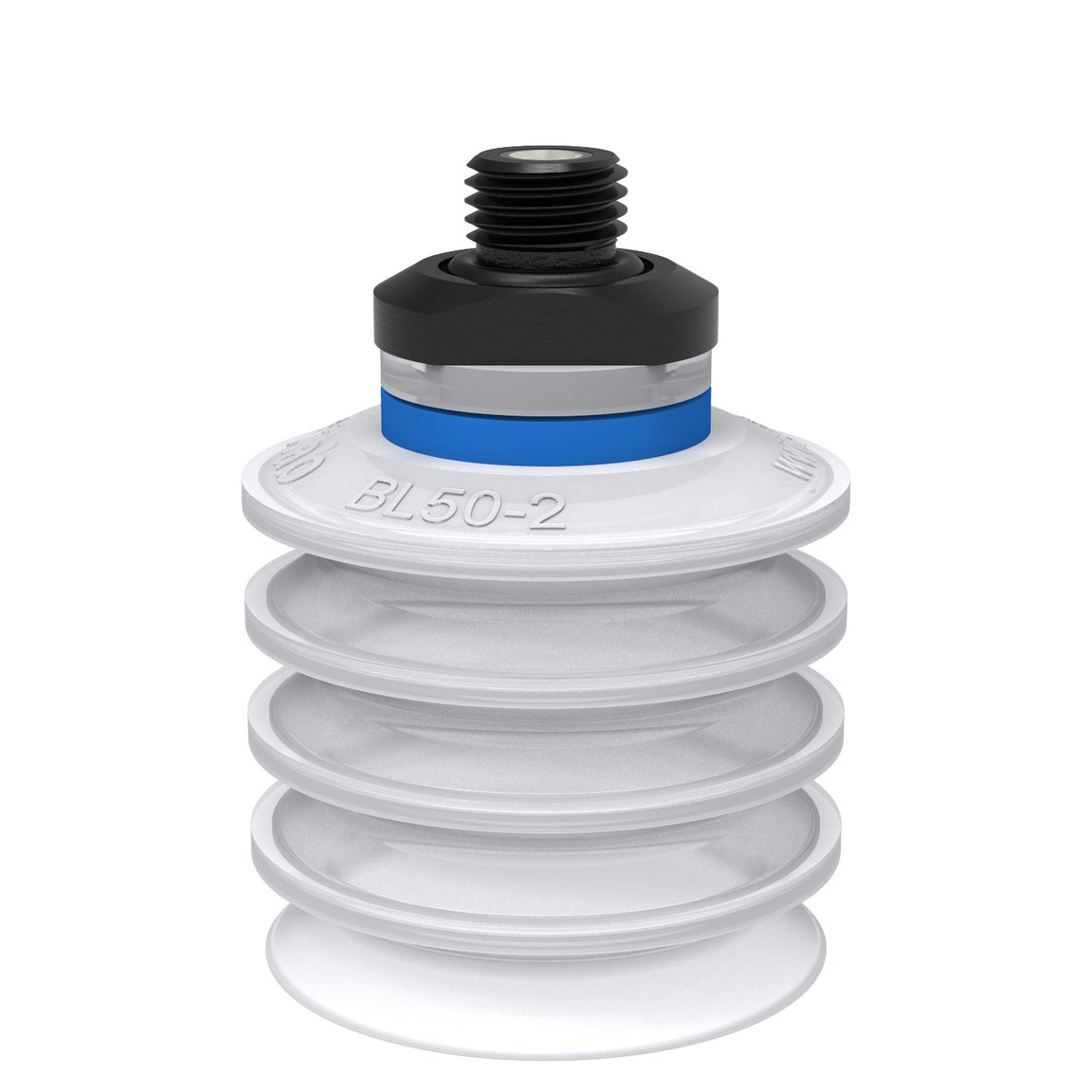 Suction cup BL50-2 Silicone FCM, G1/4" male, with mesh filter - 1