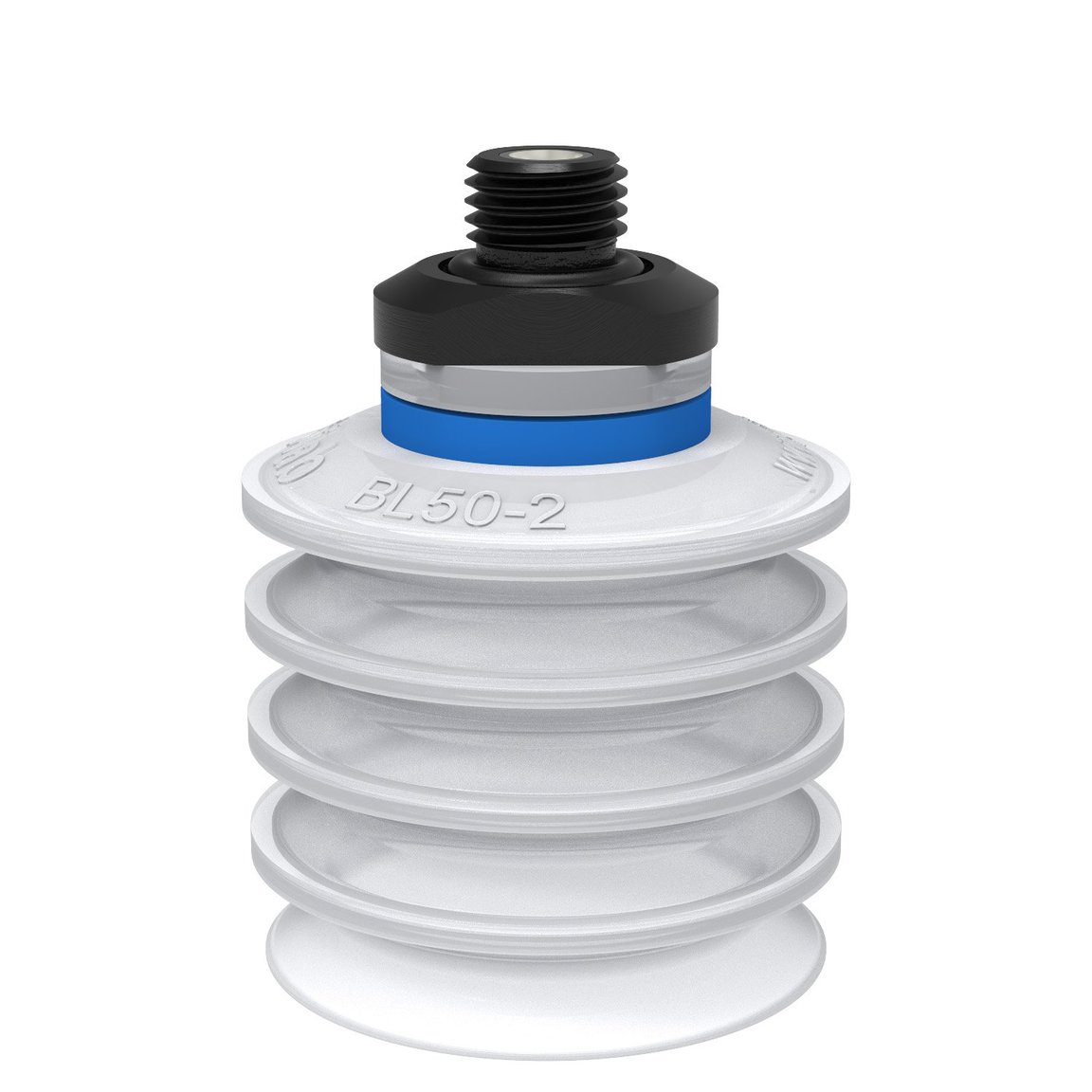 Ventouse BL50-2 Silicone FCM, G1/4" mâle, avec filtre maille - 1