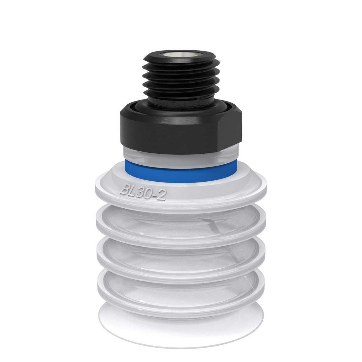 Ventosa BL30-2 Silicone FCM, G1/4" macho, com filtro de tela - 1