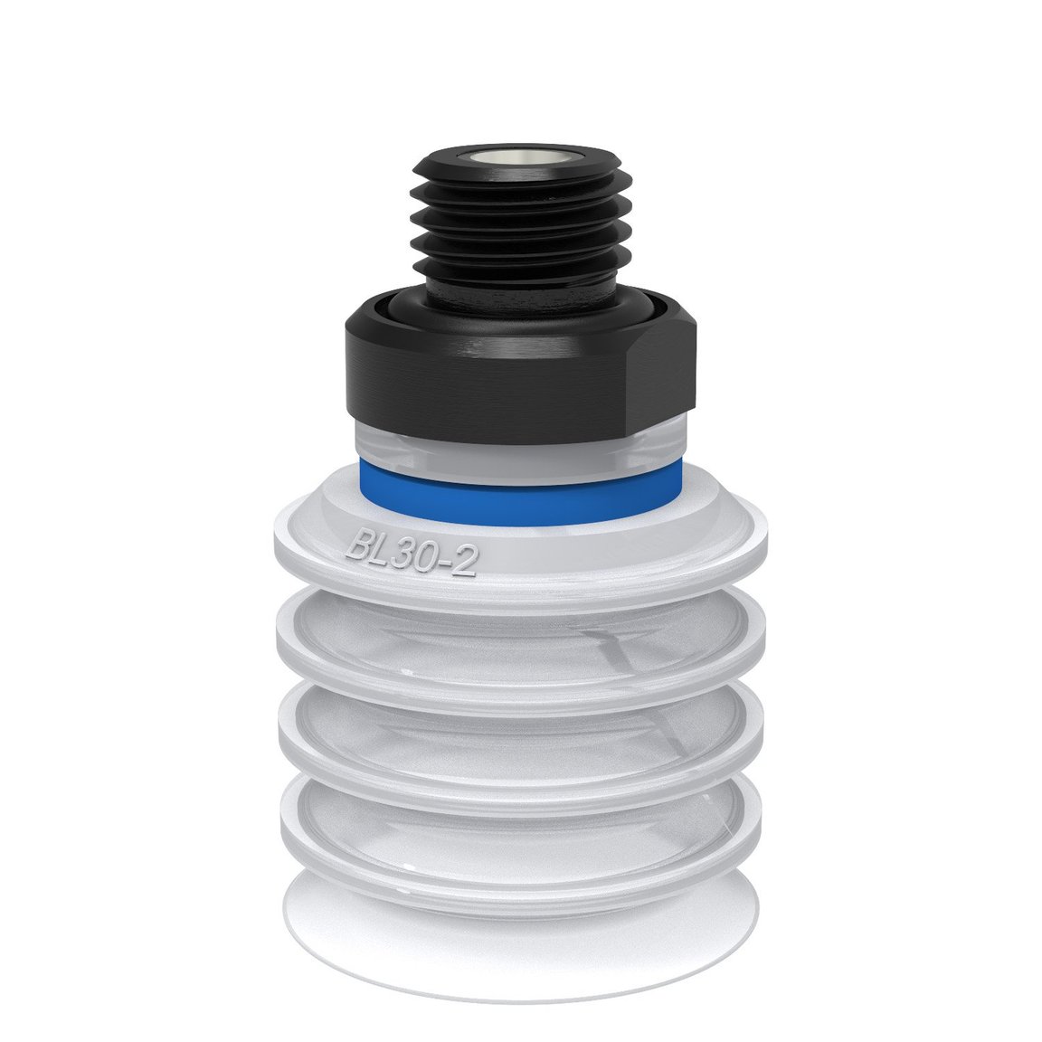 Ventosa BL30-2 Silicone FCM, G1/4" maschio con filtro a rete - 1