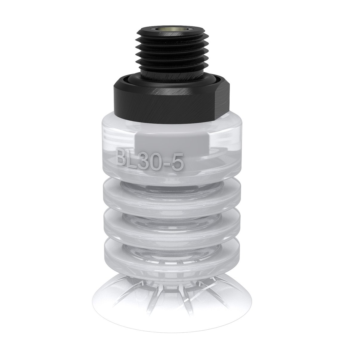 Suction cup BL30-5 Silicone FCM, G1/4" male - 1