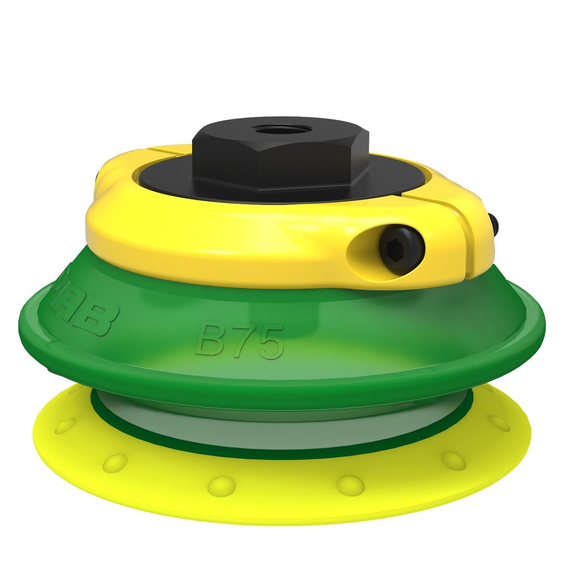Suction cup B75P Polyurethane 30/60, 1/8" NPSF female, with mesh filter - 1