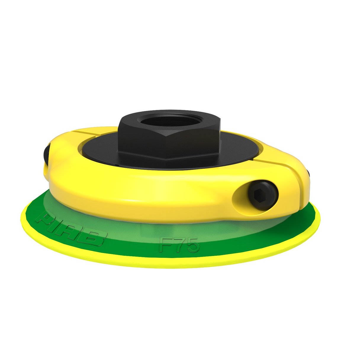 Suction cup F75P Polyurethane 30/60, G3/8" female, with mesh filter - 1