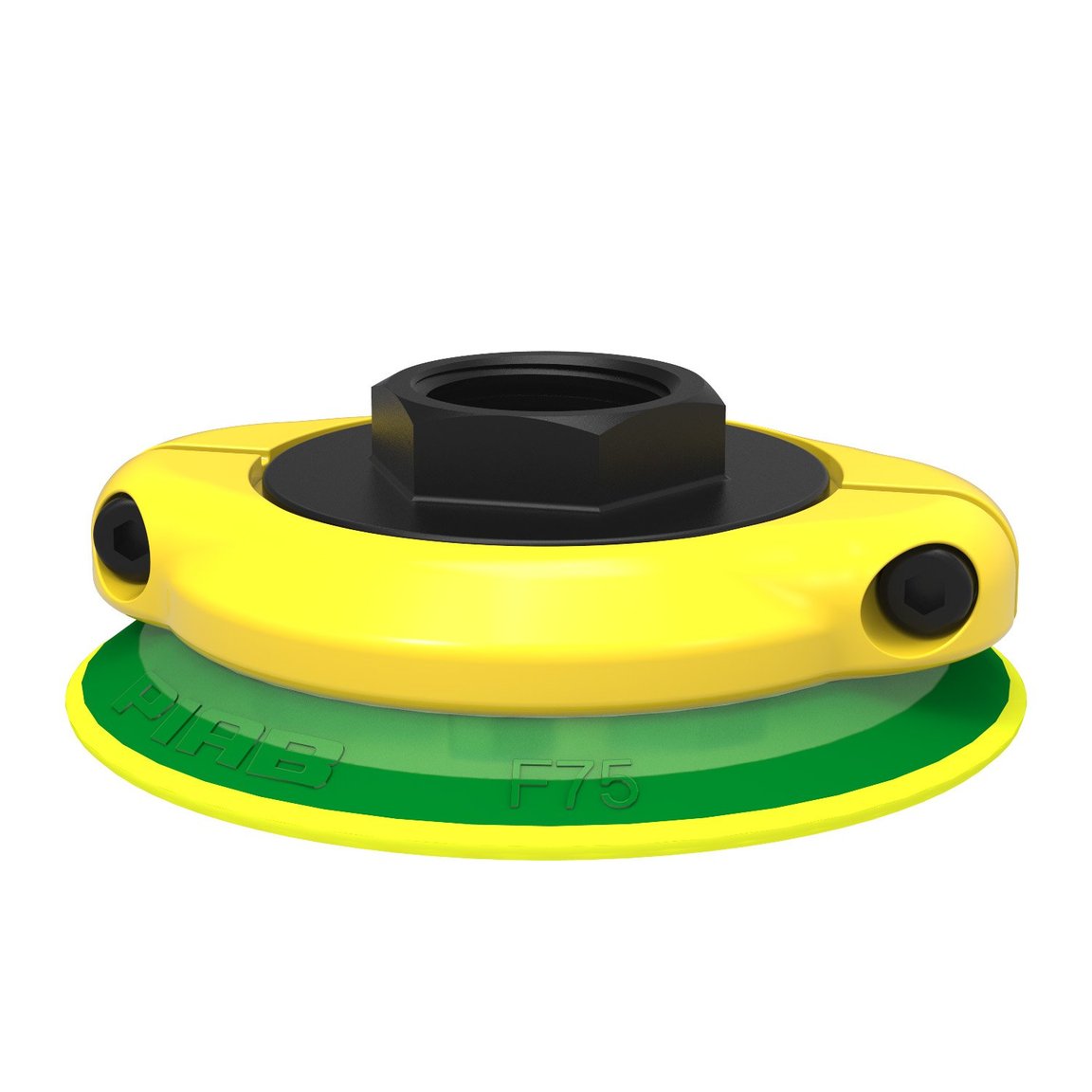 Suction cup F75P Polyurethane 30/60, G1/2" female, with mesh filter - 1