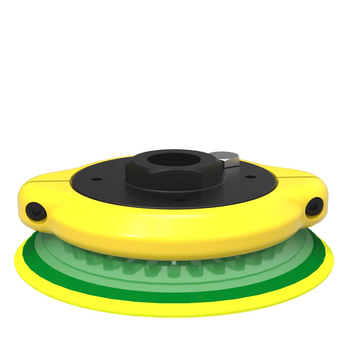 Suction cup F110P Polyurethane 30/60, G1/2" female, with mesh filter - 1