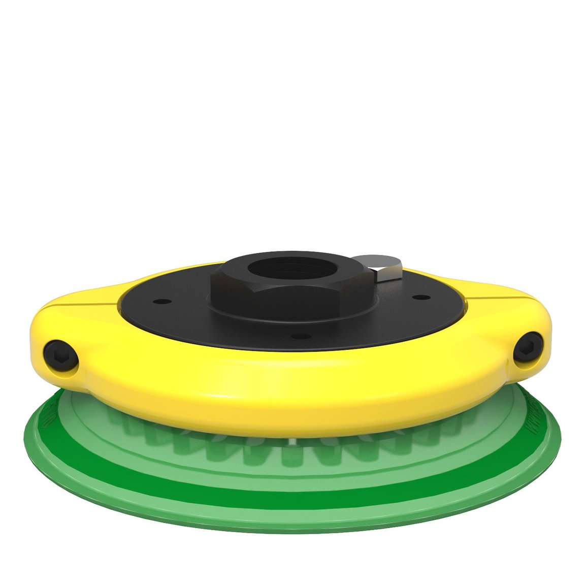 Suction cup F110P Polyurethane 60, G1/2" female, with mesh filter - 1
