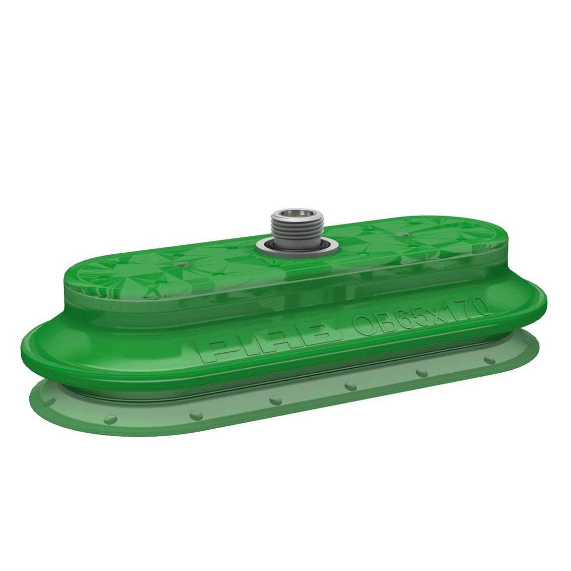 Suction cup OB65x170P Polyurethane 60, thread insert G3/8" male, with mesh filter - 1