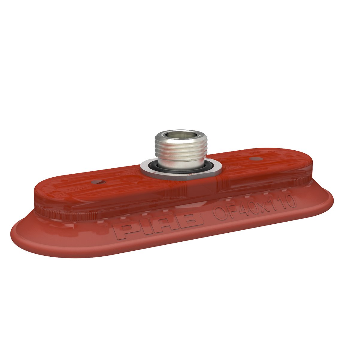 Suction cup OF40x110P Polyurethane 40, thread insert G3/8" male, with mesh filter
