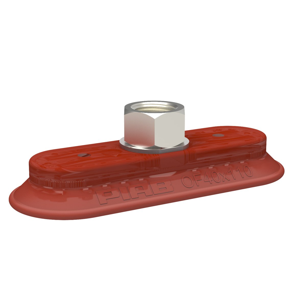 Suction cup OF40x110P Polyurethane 40, 3/8" NPSF female