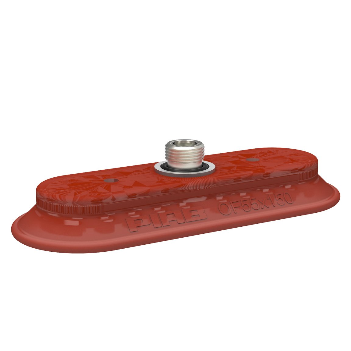 Suction cup OF55x150P Polyurethane 40, thread insert G3/8" male, with mesh filter - 1