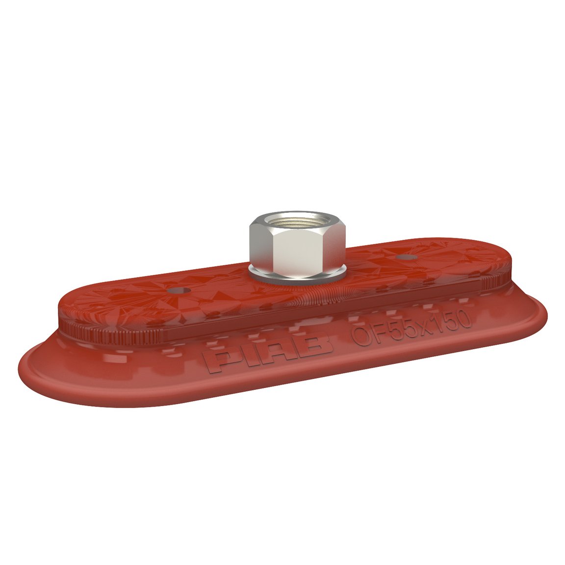 Suction cup OF55x150P Polyurethane 40, 3/8" NPSF female
