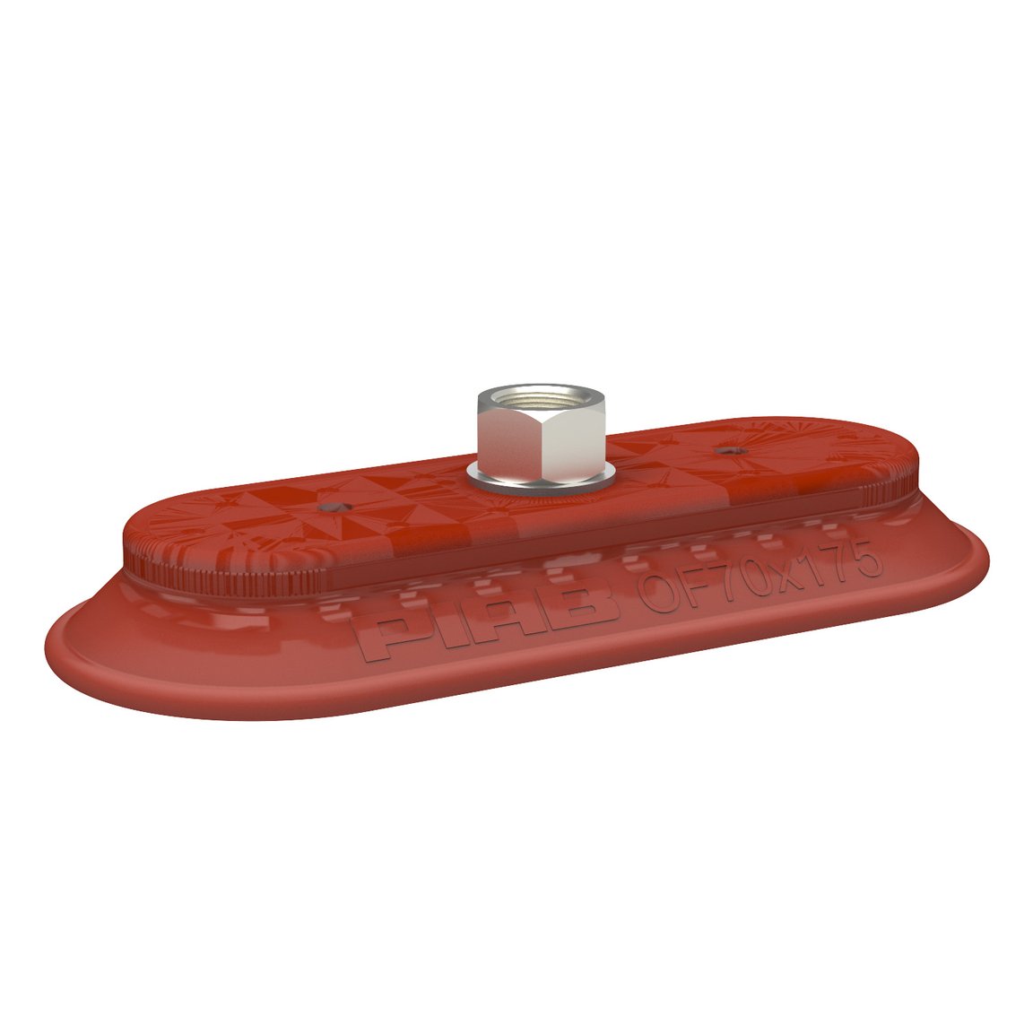 Suction cup OF70x175P Polyurethane 40, 3/8" NPSF female