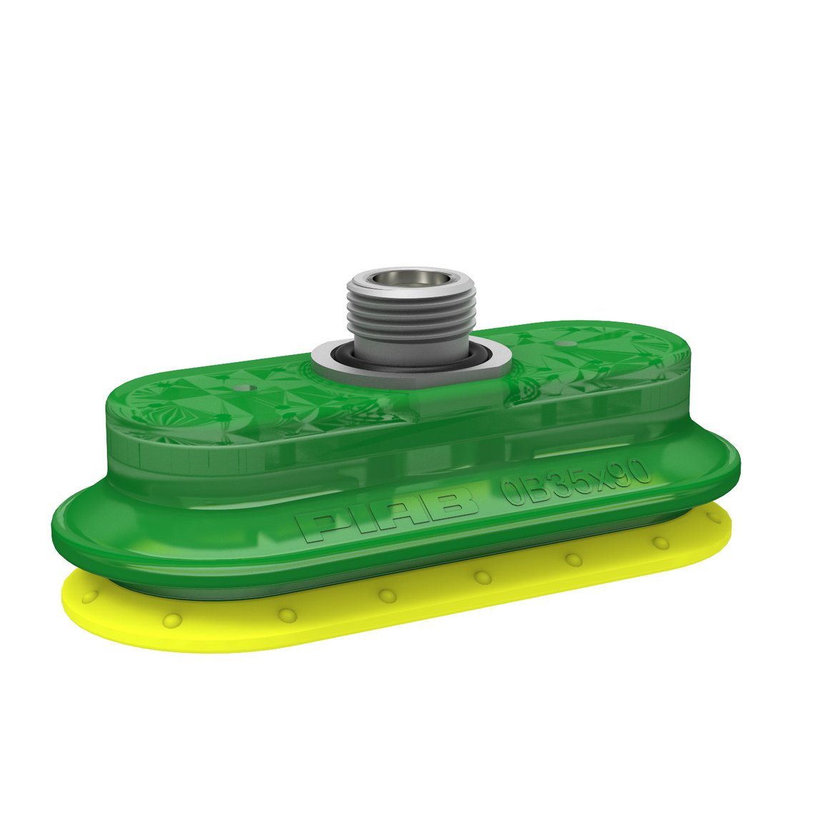 Suction cup OB35x90P Polyurethane 30/60, thread insert G3/8" male, with mesh filter - 1