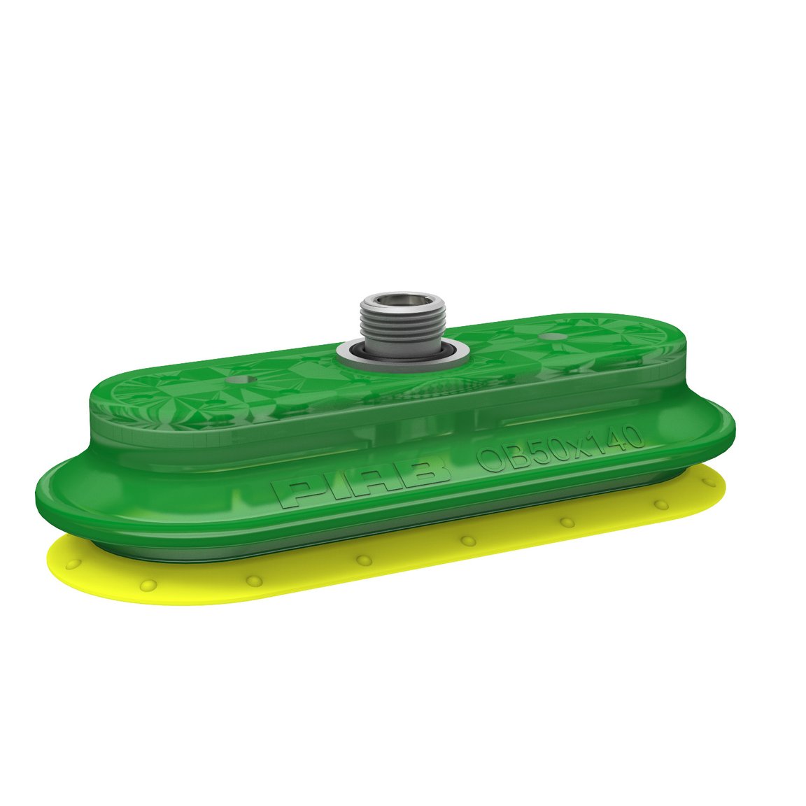 Suction cup OB50x140P Polyurethane 30/60, thread insert G3/8" male, with mesh filter