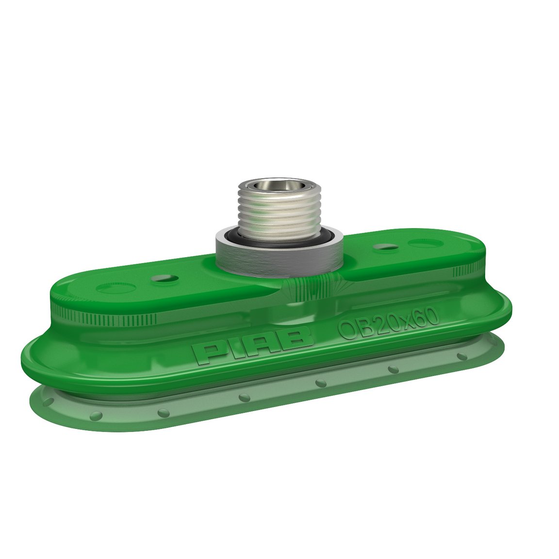 Suction cup OB20x60P Polyurethane 60, G1/8" male - 1