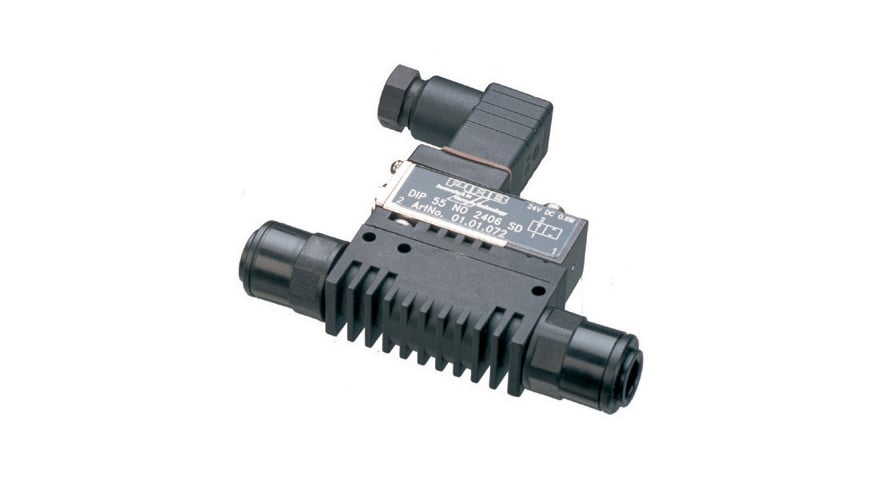 Electrically controlled 2/2 valve DIP55 NC 2406 SD - 1