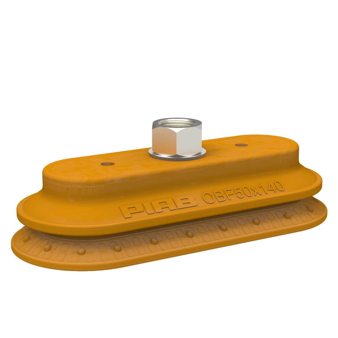 Suction cup OBF50x140P Polyurethane 55/60, G3/8" female - 1