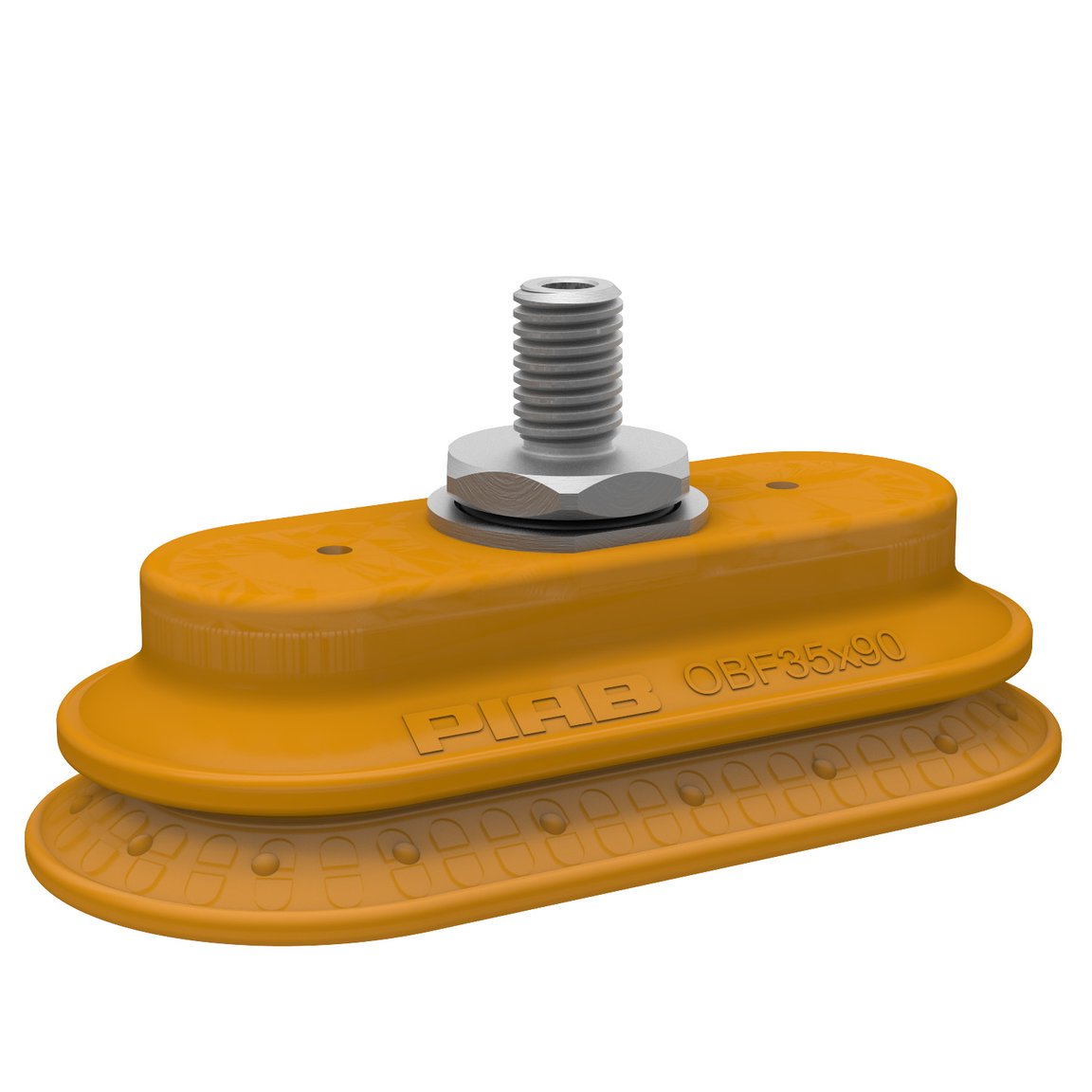 Suction cup OBF35x90P Polyurethane 55/60, M10x1.5 male - 1