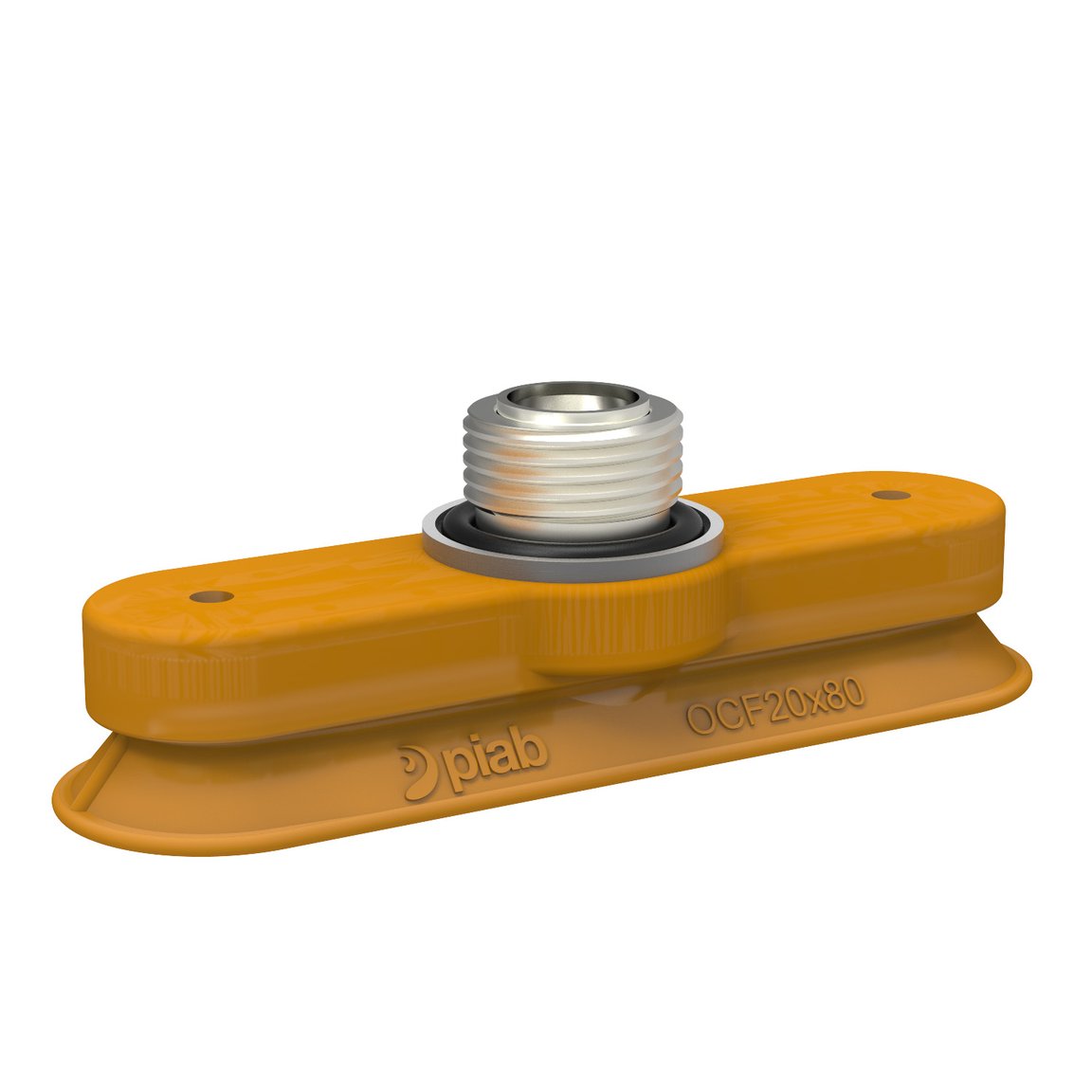 Suction cup OCF20x80P Polyurethane 55/60, G3/8" male - 1