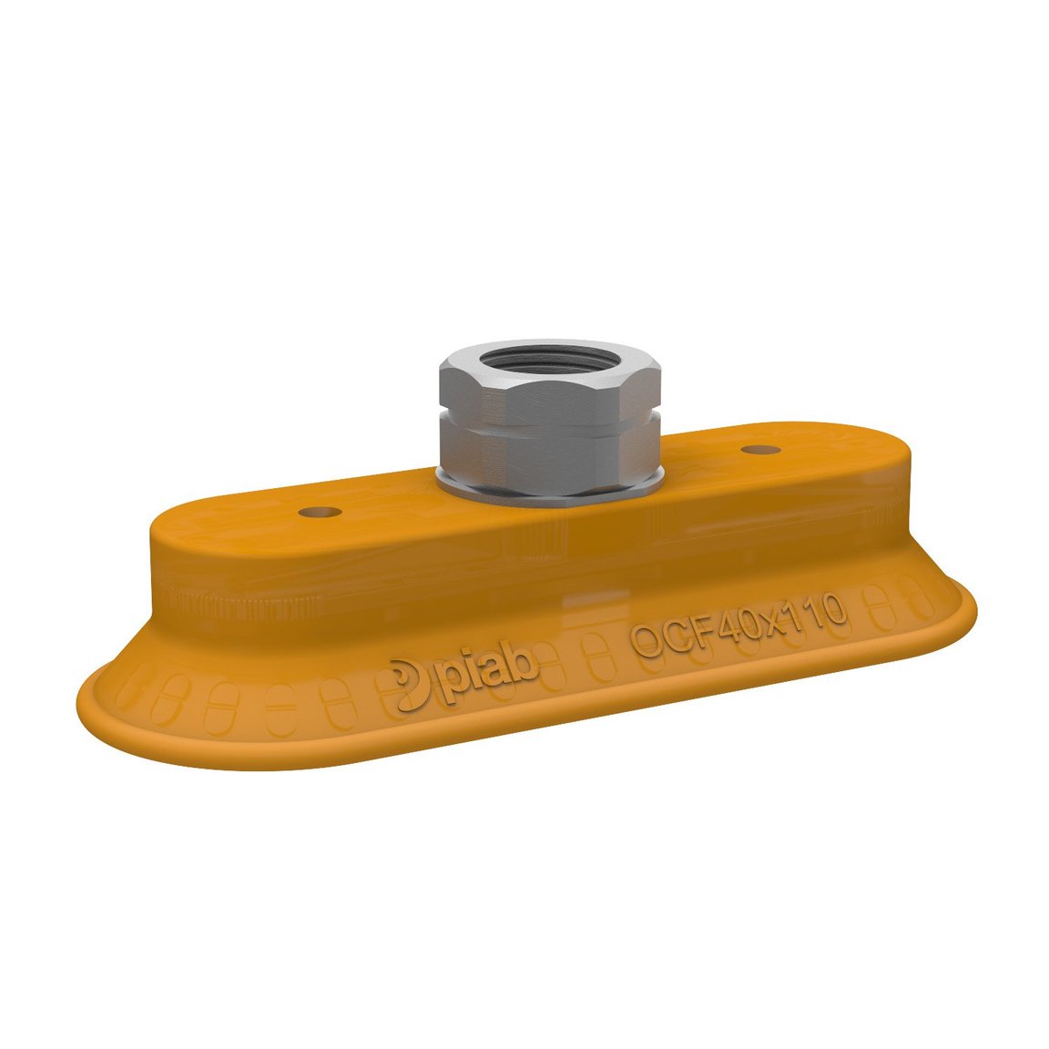 Suction cup OCF40x110P Polyurethane 55/60, 3/8" NPT female - 1
