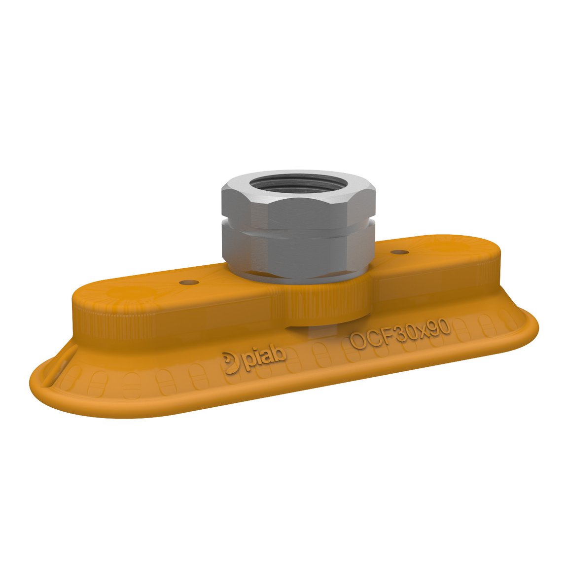 Suction cup OCF30x90P Polyurethane 55/60, 3/8" NPT female