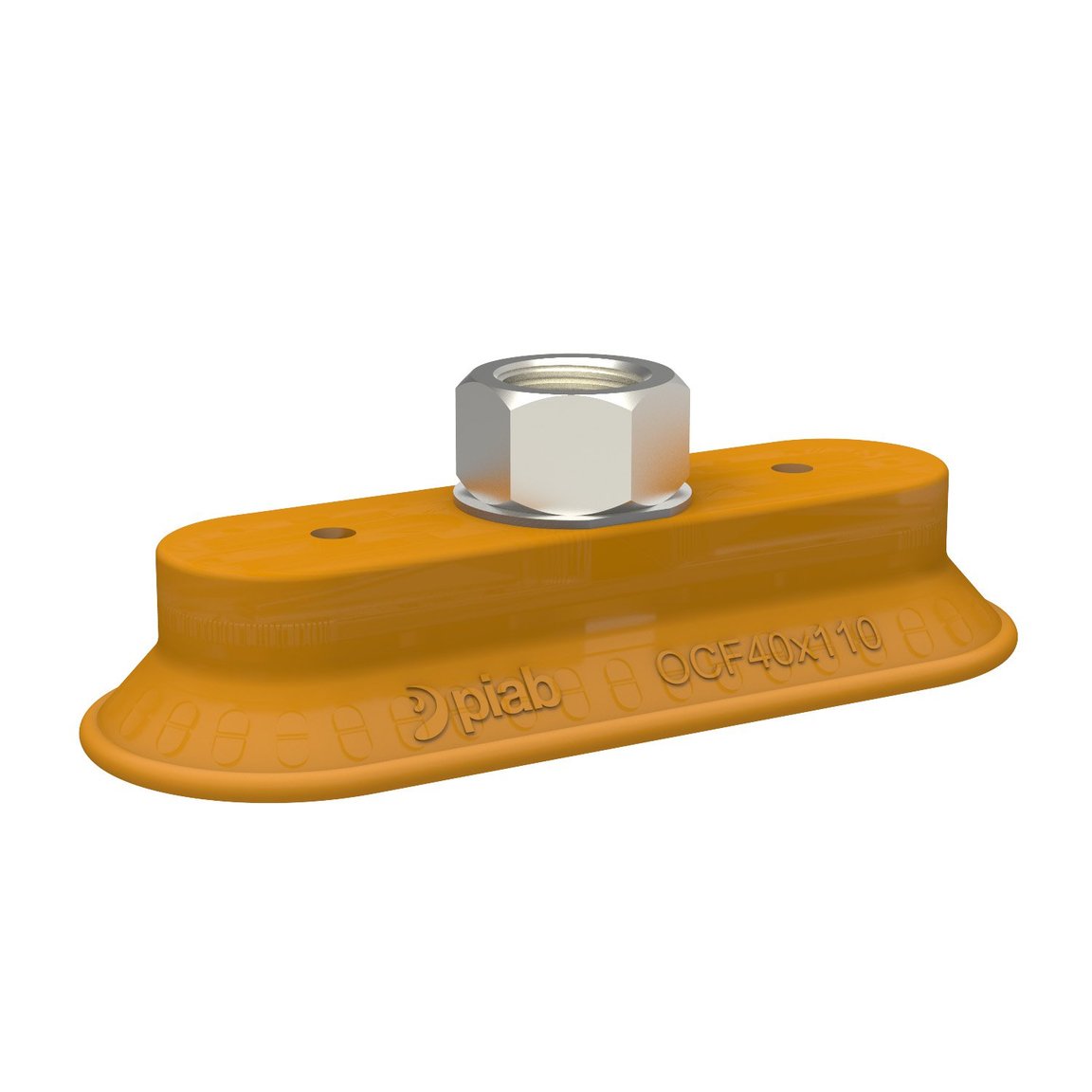 Suction cup OCF40x110P Polyurethane 55/60, G3/8" female