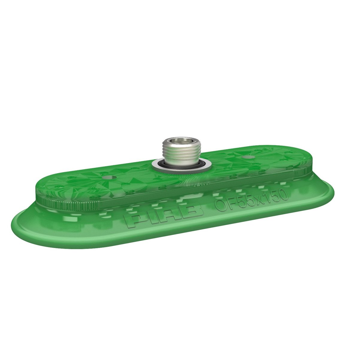 Suction cup OF55x150P Polyurethane 60, thread insert G3/8" male, with mesh filter - 1