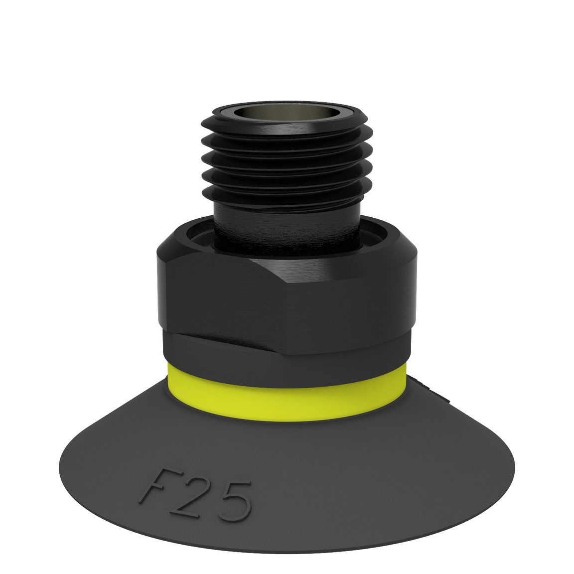 Suction cup F25 Chloroprene, G1/8" male, with mesh filter - 1