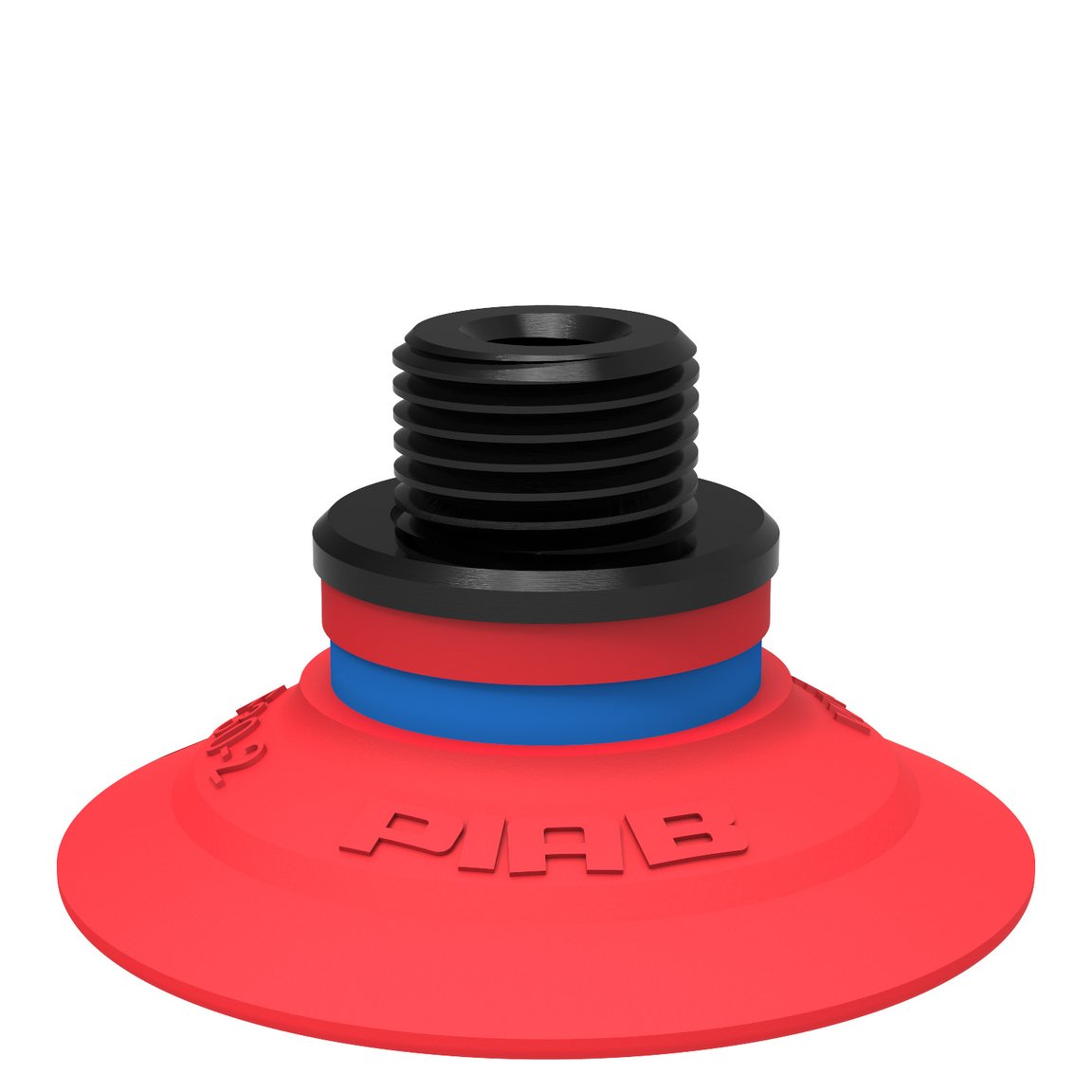 Suction cup F30-2 Silicone, G1/8" male/M5 female - 1