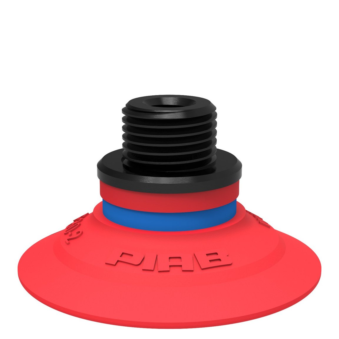 Suction cup F30-2 Silicone, G1/8" male/M5 female - 1