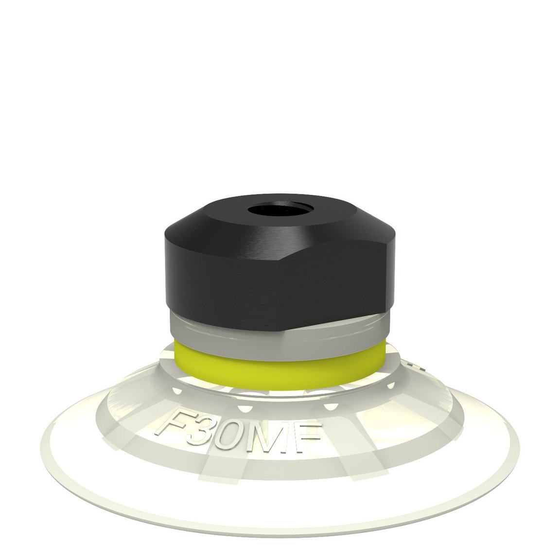 Suction cup F30MF Thermoelastic polyurethane, M5 female - 1