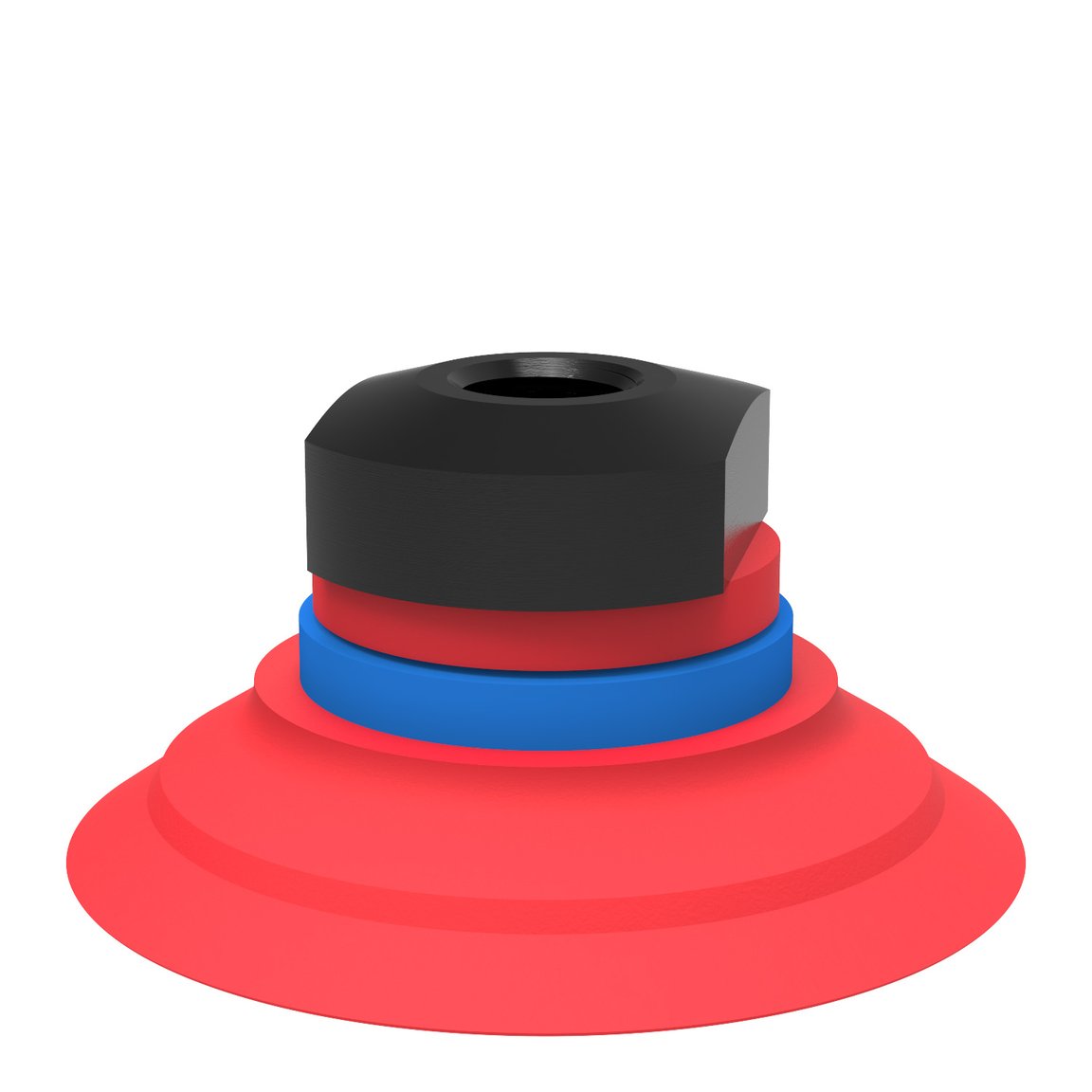 Suction cup F50-2 Silicone, 1/8" NPSF female - 1