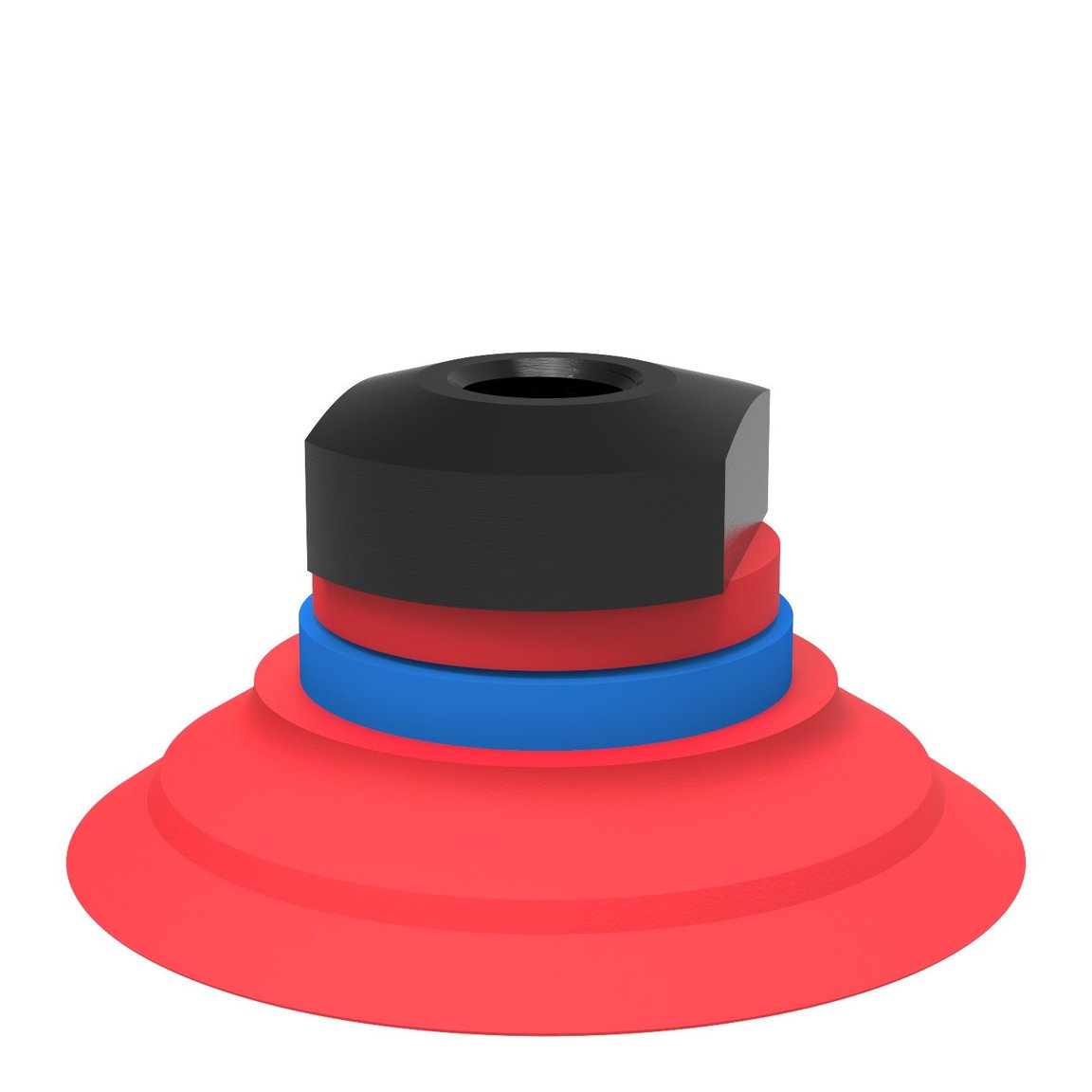 Suction cup F50-2 Silicone, 1/8" NPSF female - 1