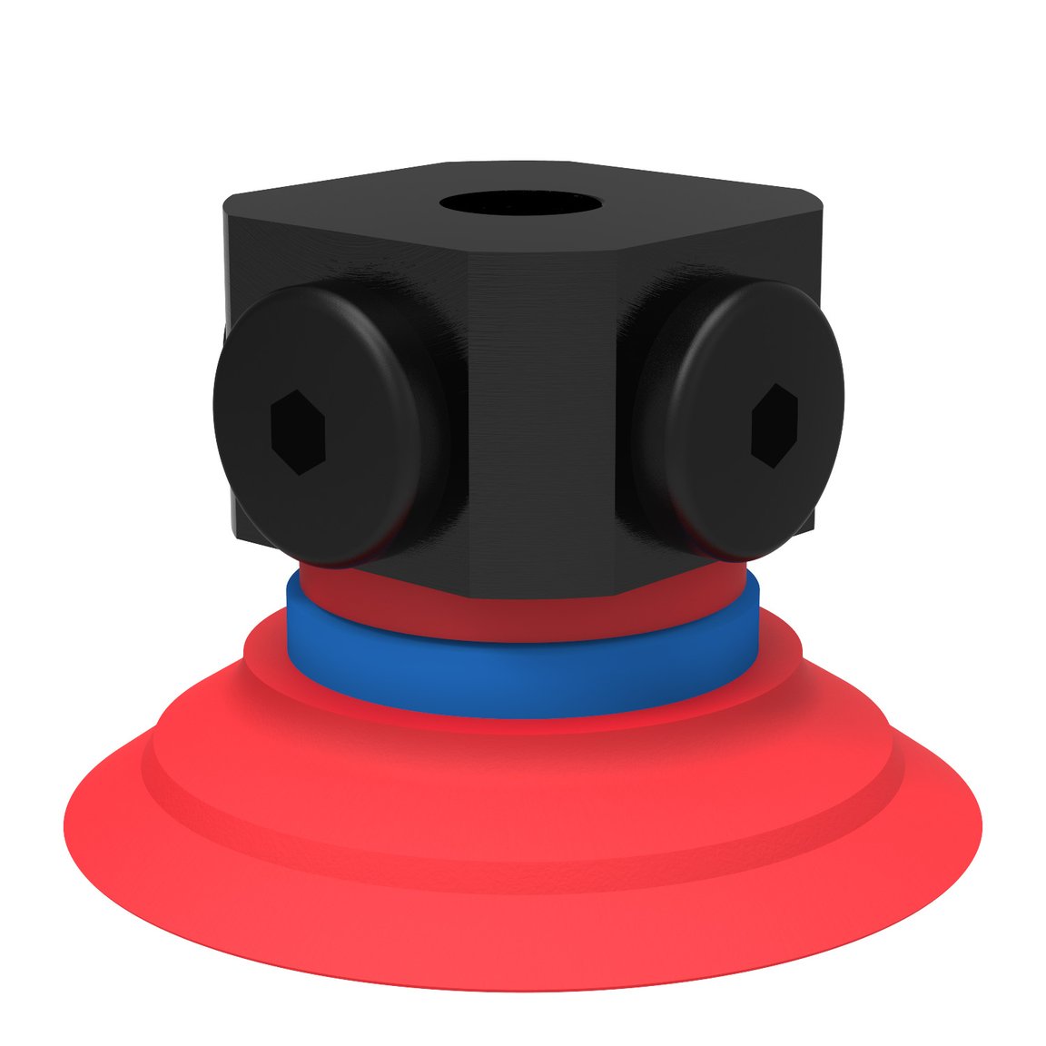 Suction cup F50-2 Silicone, 5x1/8" NPSF female - 1