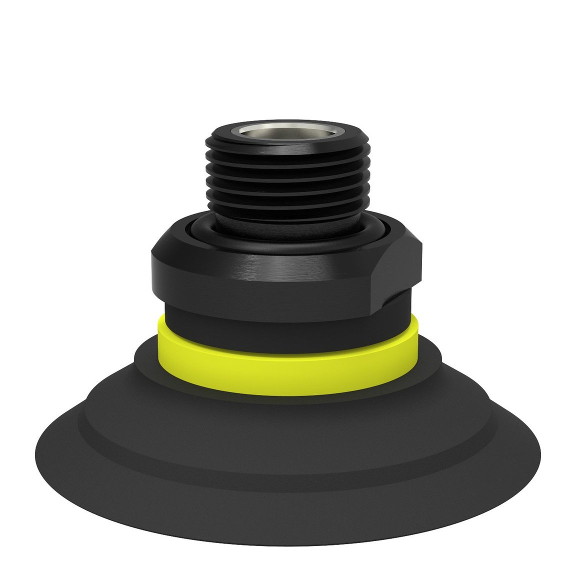 Suction cup F50-2 Nitrile-PVC, G3/8" male, with mesh filter - 1
