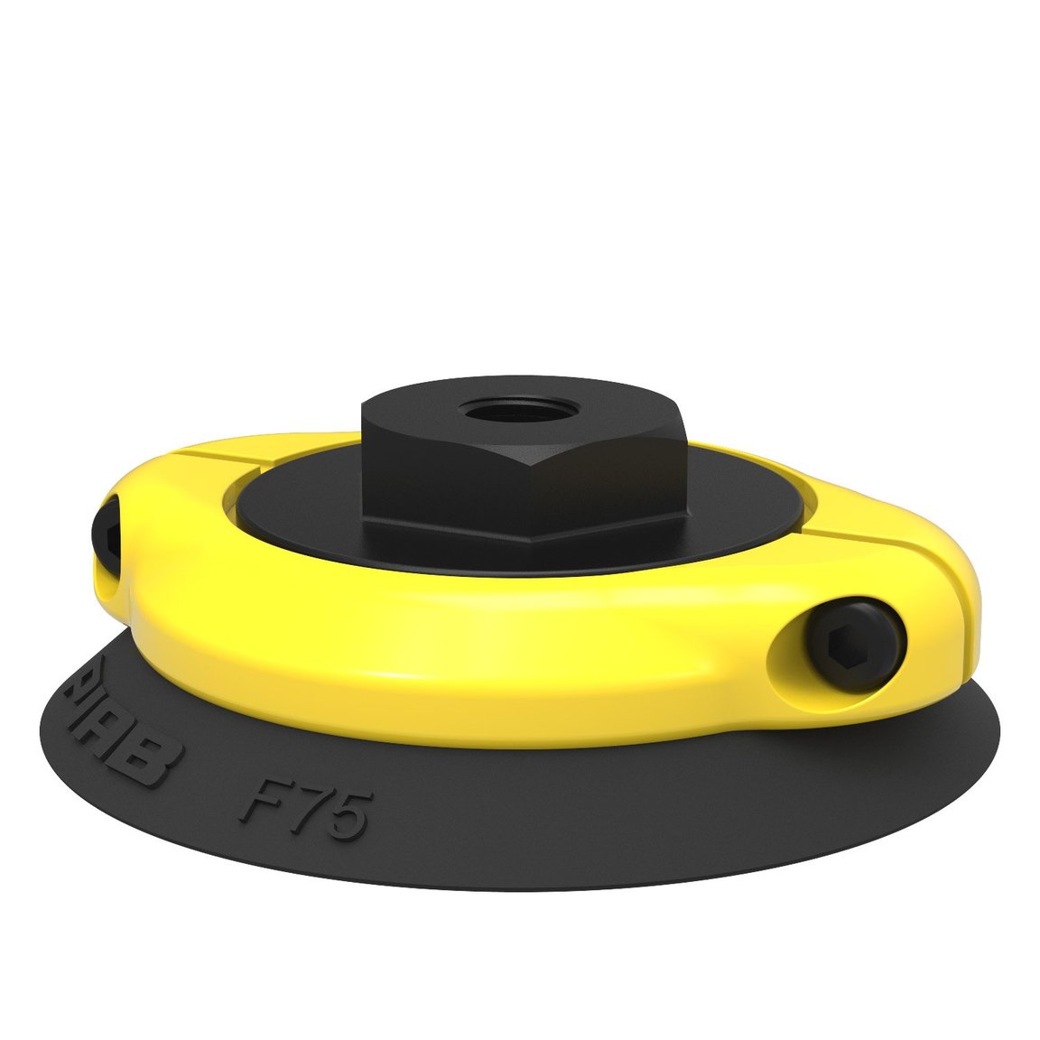 Saugnapf F75 Nitril-PVC, 1/8" NPSF Innengewinde, mit Filtersieb - 1