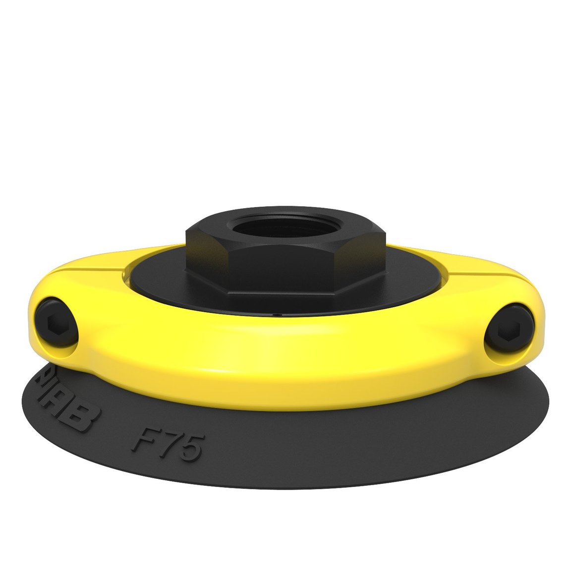 Saugnapf F75 Nitril-PVC, G3/8" Innengewinde, mit Filtersieb