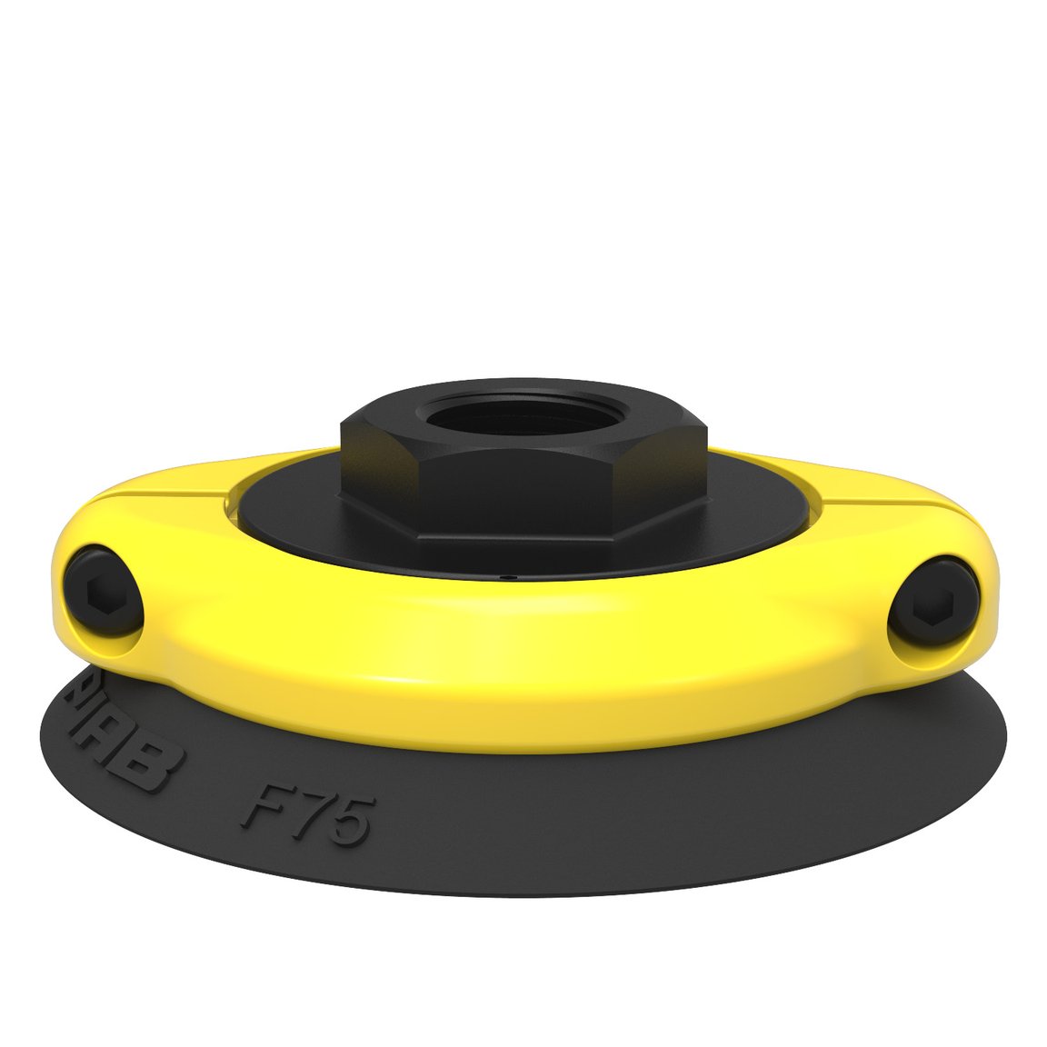 Przyssawka F75 Nitryl-PVC, G3/8" żeński, z filtrem siatkowym - 1