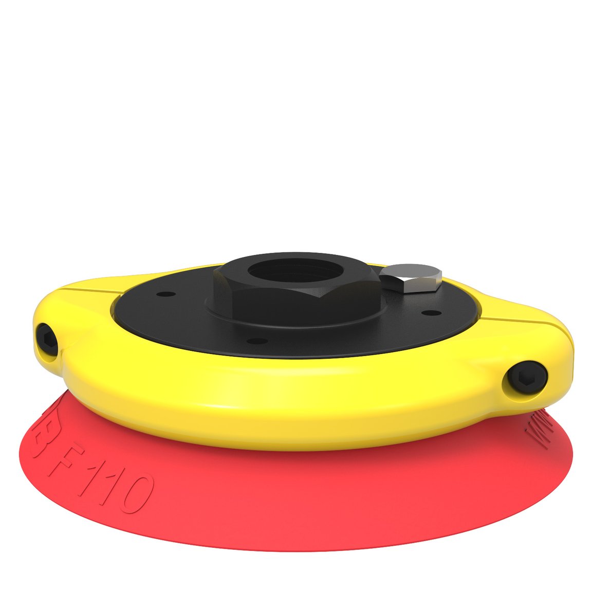 Suction cup F110 Silicone, G1/2" female, with mesh filter - 1