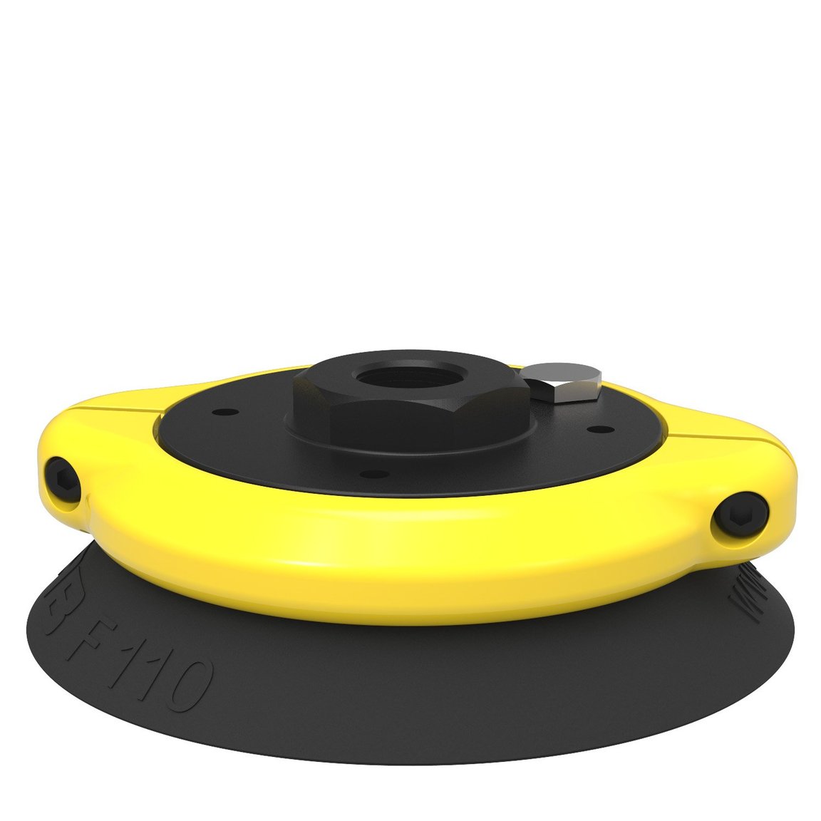 Suction cup F110 Nitrile-PVC, G3/8" female, with mesh filter